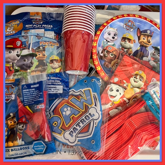 🐾New🐾 Paw Patrol Ultimate Birthday Party Pack 🐾 - Picture 8 of 13